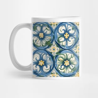 Italian Majolica Tile 14 Mug